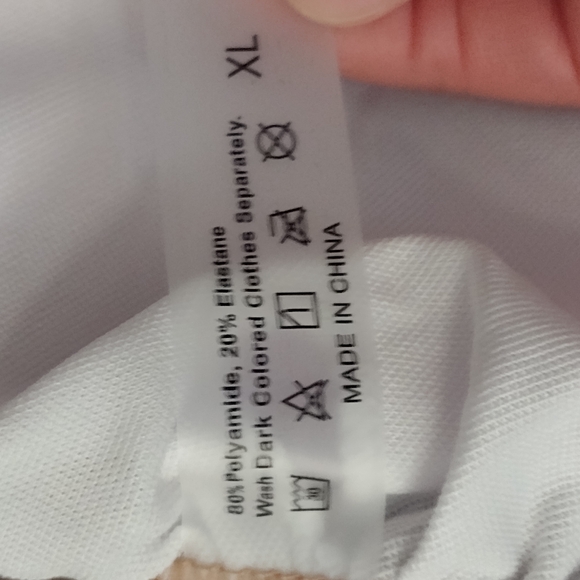 Zazful Chic Tan and Off White Bikini Set Size XL - Picture 13 of 13